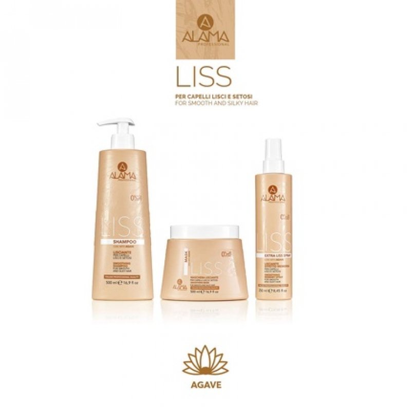 Alama Liss Extra Smooth Memory Effect Straightening Spray for Straight Hair 250ml