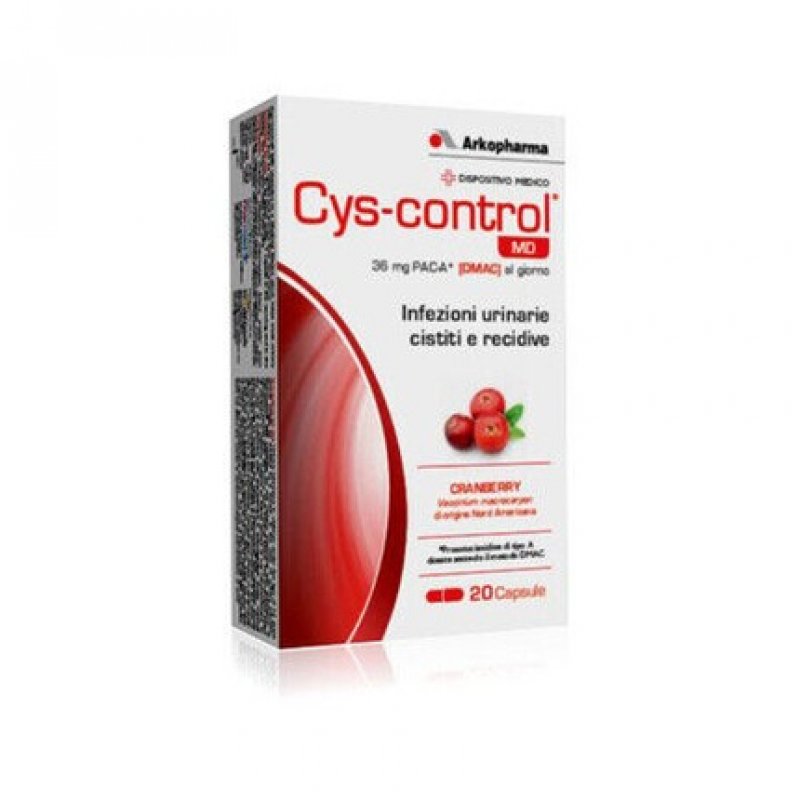 Arkopharma Cys Control Cranberry Dietary Supplement 60 Capsules