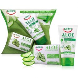 Equilibra Corpo Aloe Hand Cream and Vegetable Soap Gift Set