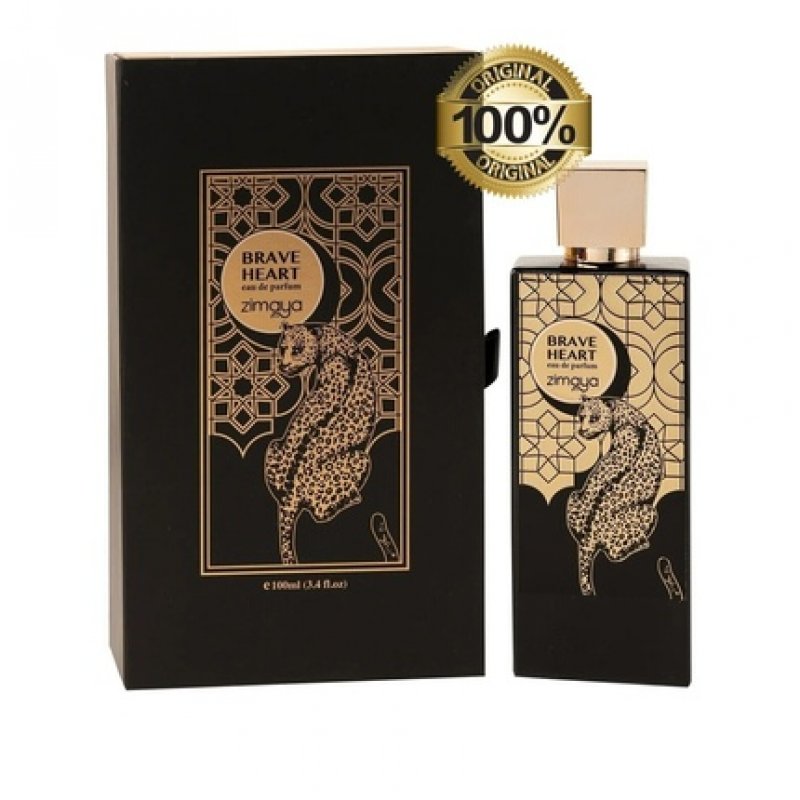 Brave Heart Zimaya Afnan ORIGINAL 100% Spray 100ml Perfume Unisex 3.4 oz