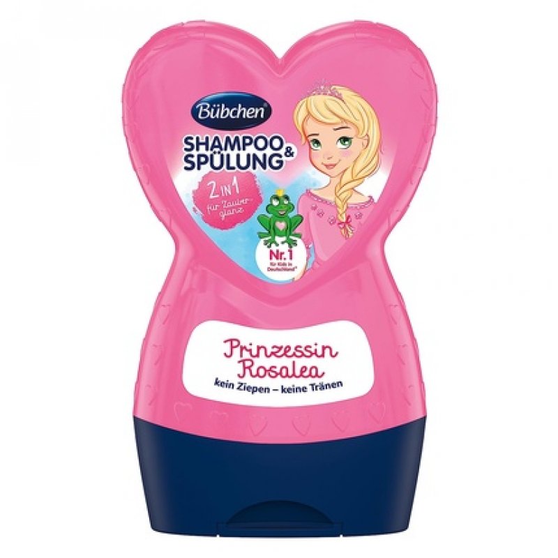 Bübchen Children's Shampoo and Conditioner Princess Rosalea 230ml