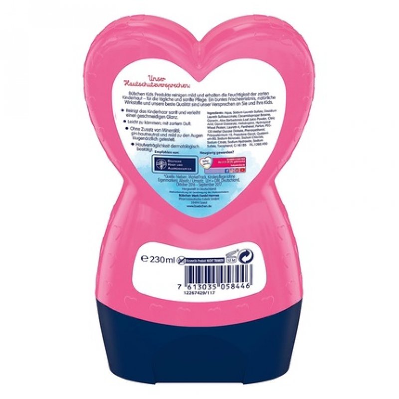 Bübchen Children's Shampoo and Conditioner Princess Rosalea 230ml