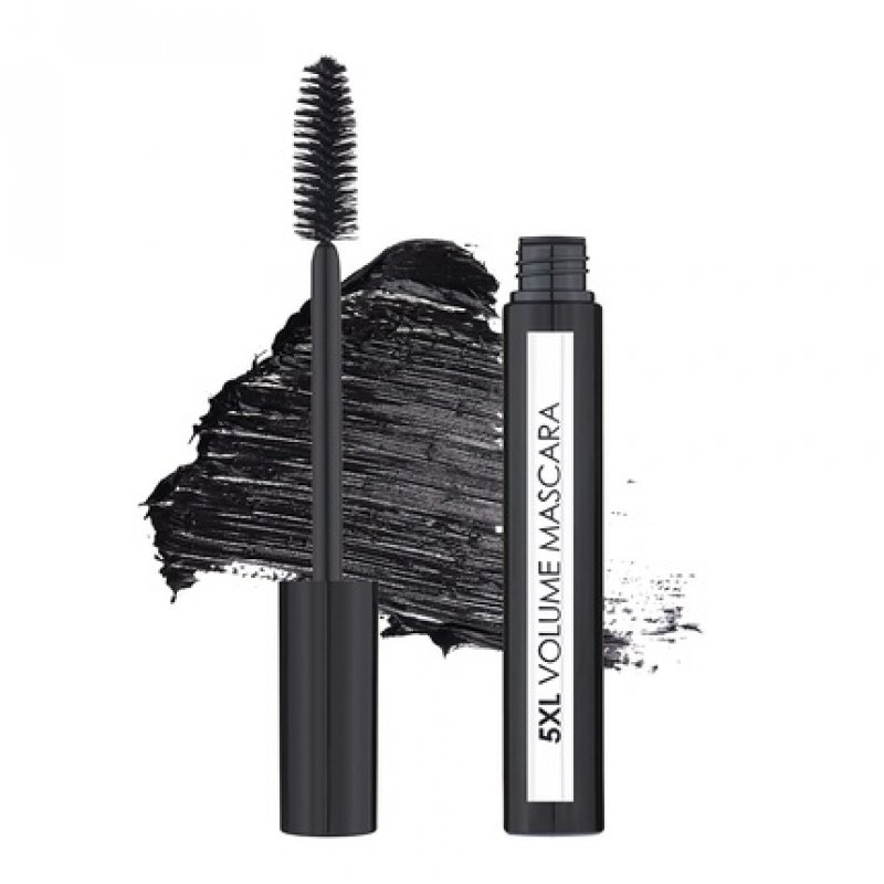 Lamel Mascara Natural and Organic Waterproof Voluminous Black Clear Formula 10ml - 5XL