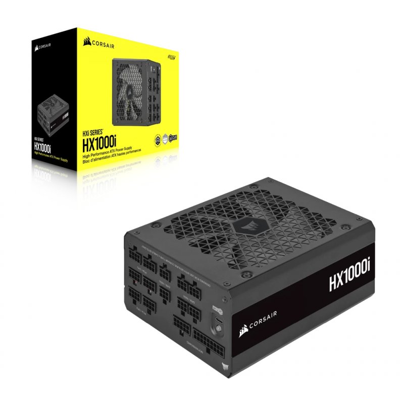 Corsair HX1000i unité d'alimentation d'énergie 1000 W 24-pin ATX ATX Noir