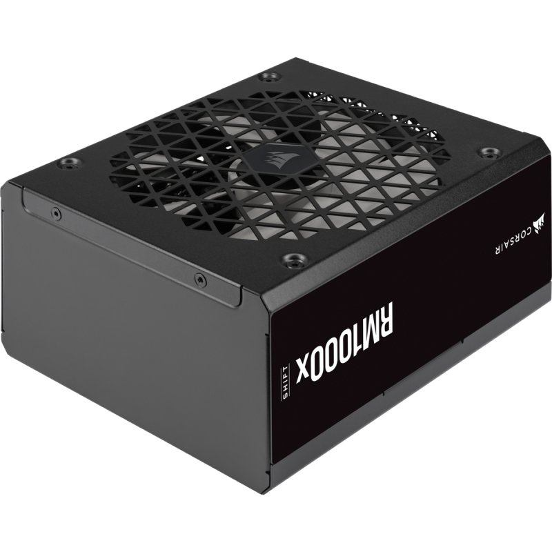 Corsair 1000W RMx SHIFT Series RM1000x PSU, Fluid Dynamic Fan, Fully Modular, 80 Gold, ATX 3.0, PCIe 5.0