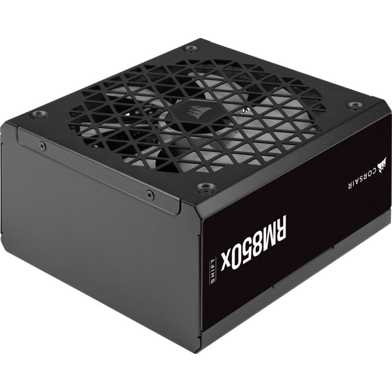 Corsair 850W RMx SHIFT Series RM850X PSU, Fluid Dynamic Fan, Fully Modular, 80 Gold, ATX 3.0, PCIe 5.0