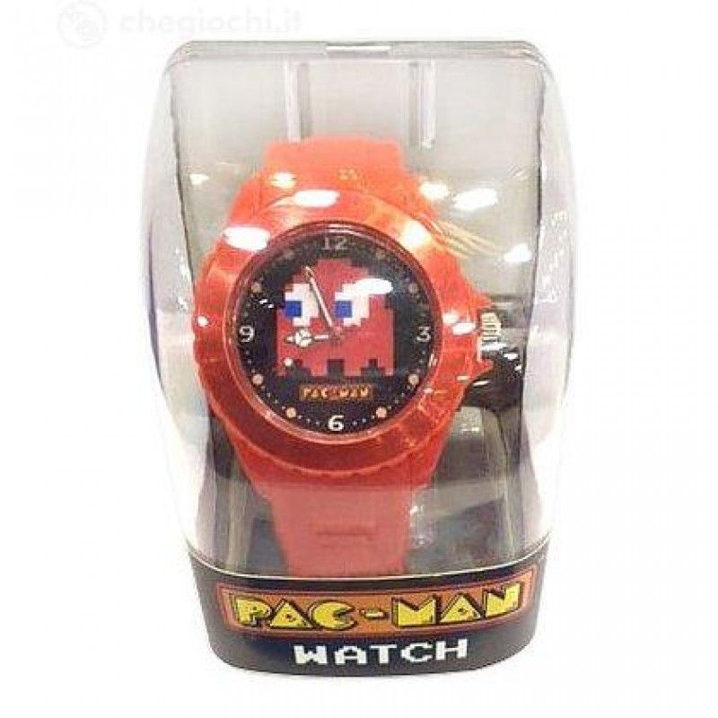 PAC-MAN - Montre Analogique - Rouge