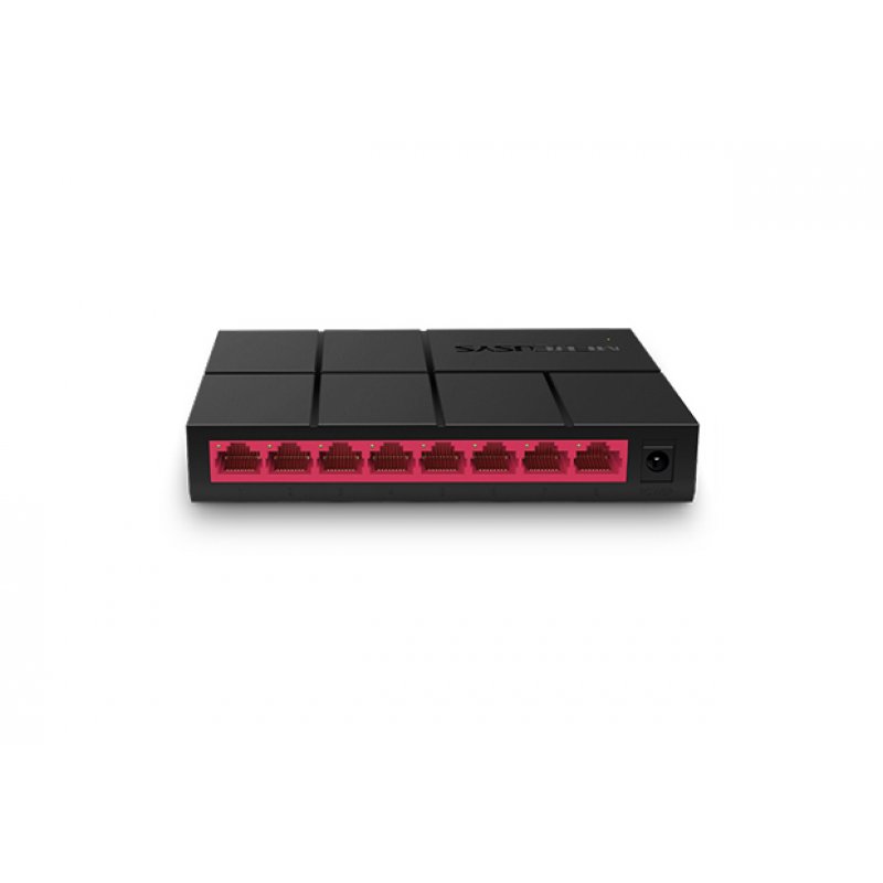 Mercusys (MS108G) 8-Port Gigabit Unmanaged Desktop Switch, Plastic Case