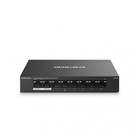 Mercusys 8-Port Gigabit Desktop Switch with 7-Port PoE 