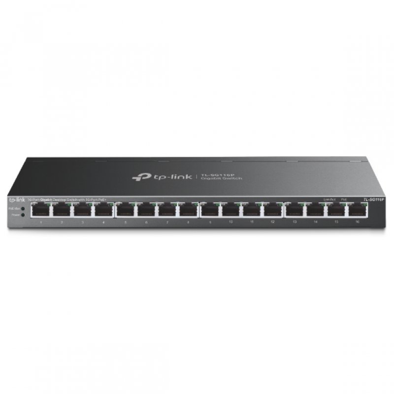 TP-Link 16-Port Gigabit Desktop Switch with 16-Port PoE 