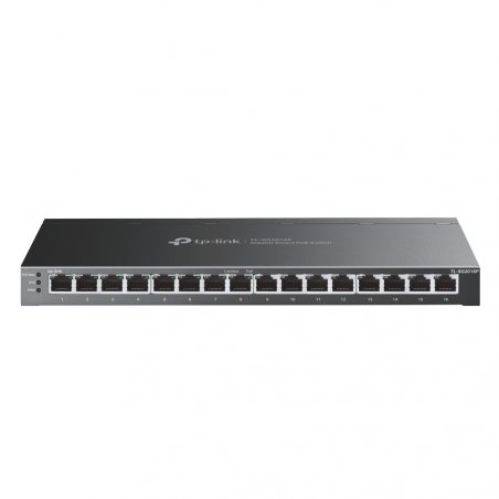 TP-Link JetStream 16-Port Gigabit Smart Switch with 8-Port PoE 