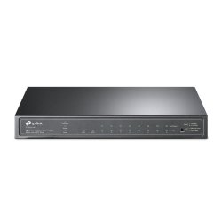 TP-Link JetStream 8-Port Gigabit Smart PoE Switch with 2 SFP Slots