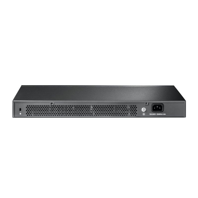 TP-LINK (TL-SG3428) JetStream 24-Port Gigabit L2 Managed Switch with 4 SFP Slots, Console Port, Fanless, Rackmountable