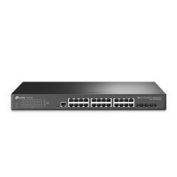 TP-Link JetStream 24-Port Gigabit L2 Managed Switch with 4 10GE SFP Slots