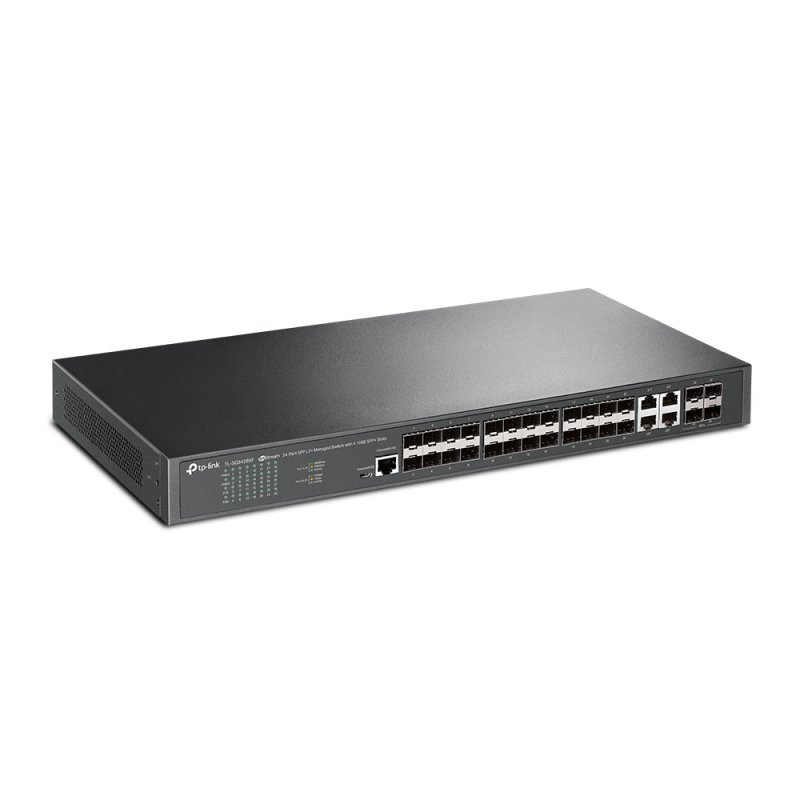 TP-Link TL-SG3428XF commutateur réseau Géré L2 1U Noir