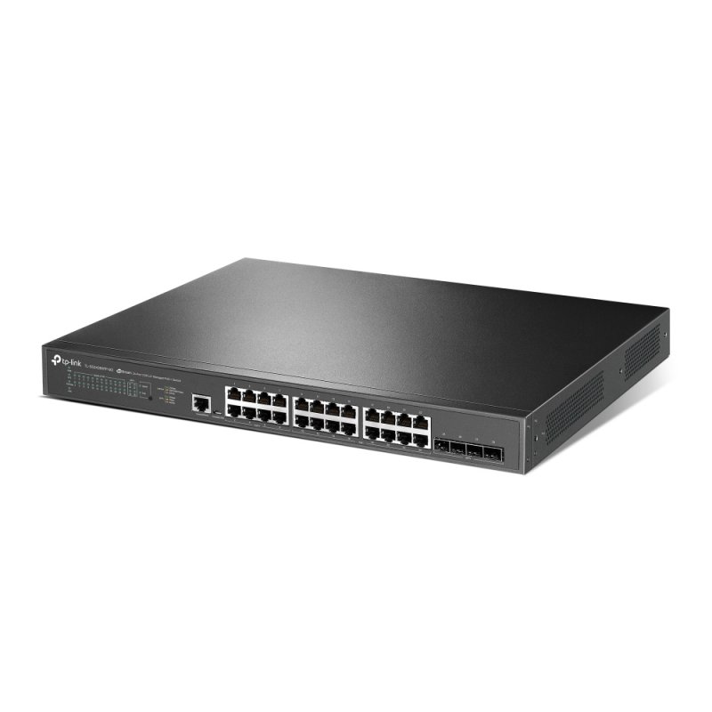TP-Link JetStream 24-Port 2.5GBASE-T and 4-Port 10GE SFP L2 Managed Switch with 16-Port PoE & 8-Port PoE 