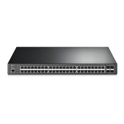 TP-Link JetStream 52-Port Gigabit L2 Managed Switch with 48-Port PoE 