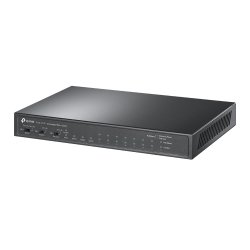 TP-LINK (TL-SL1311P) 8-Port 10/100Mbps 3-Port Gigabit Desktop Switch with 8-Port PoE , GB SFP Port