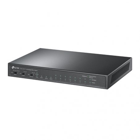TP-LINK (TL-SL1311P) 8-Port 10/100Mbps 3-Port Gigabit Desktop Switch with 8-Port PoE , GB SFP Port