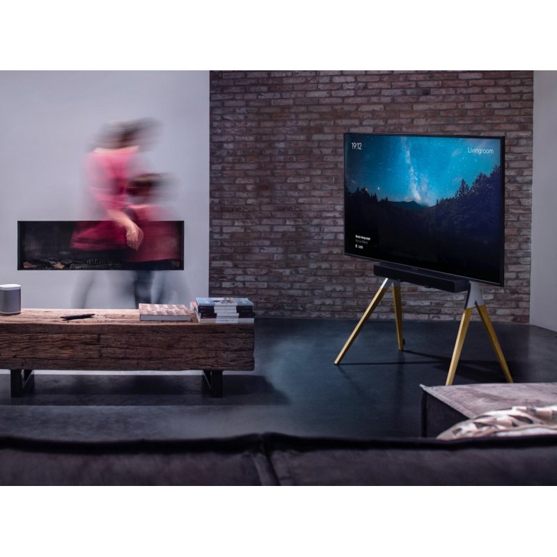 Falcon Universal TV Stand (hellgrau)