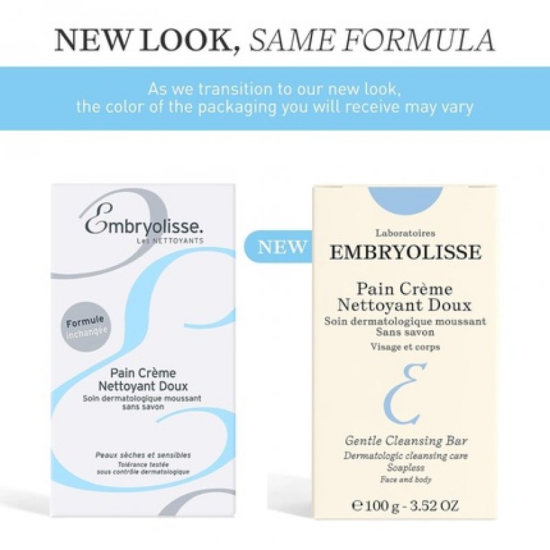 Embryolisse Gentle Cleansing Cream Bar 100g