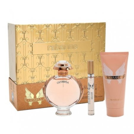 Paco Rabanne Olympea 80ml Eau de Parfum 100ml Body Lotion 10ml EDP