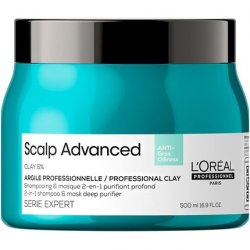 Scalp Advanced Anti-Oiliness 2-in-1 Shampoo & Mask Deep Purifying Clay 500ml
