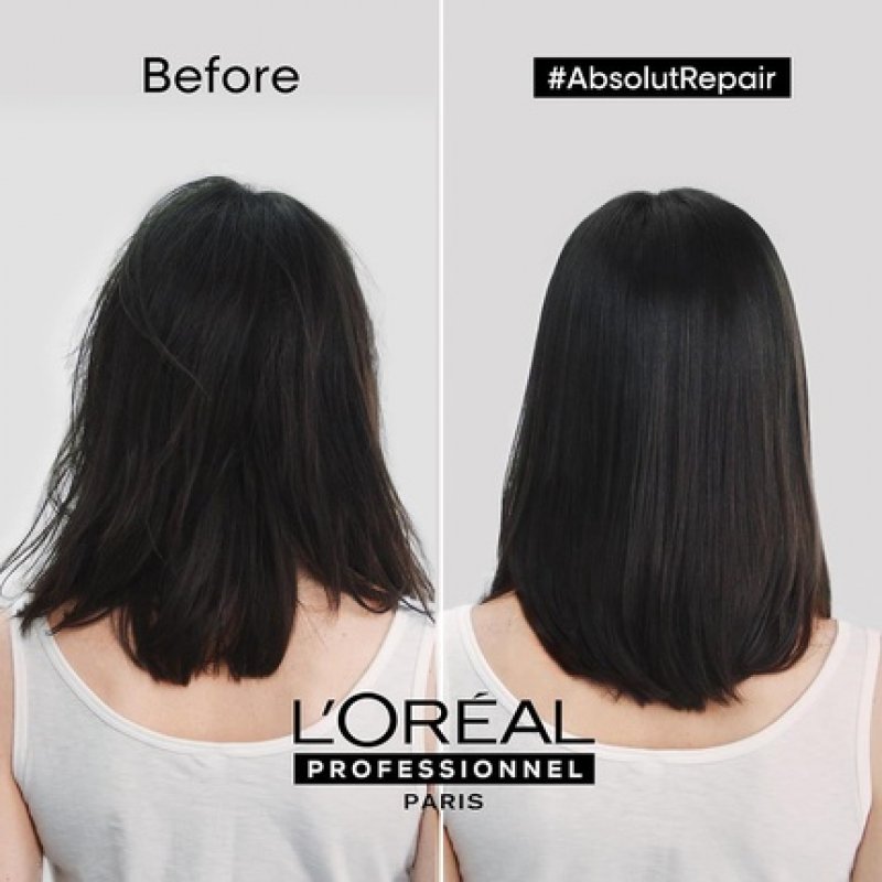 L'Oreal Professionnel Shampoo with Protein and Gold Quinoa for Dry and Damaged Hair Serie Expert Absolut Repair 300ml