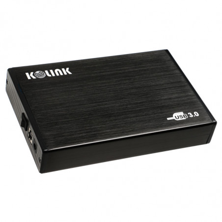 Kolink compatible 3,5 Zoll USB 3.0 externes Gehäuse - schwarz