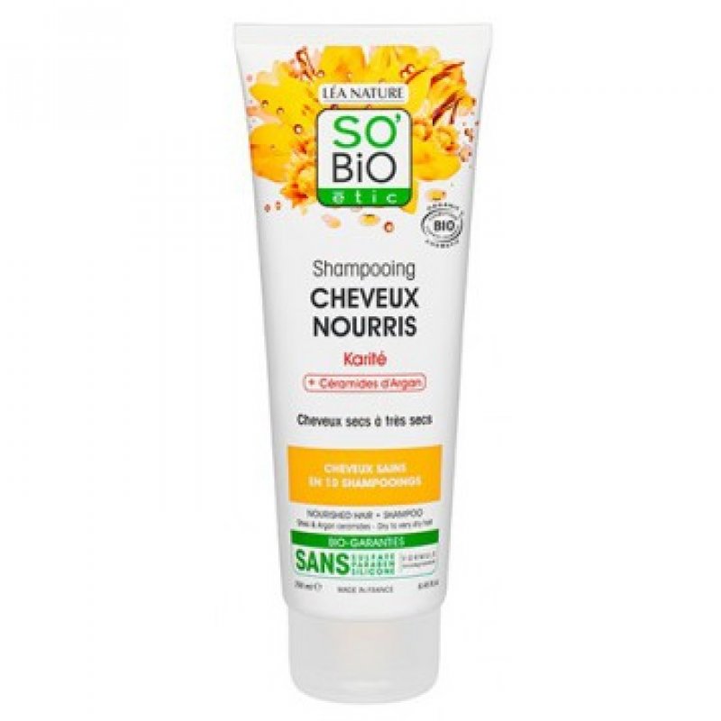 SO’BiO étic Après-shampooing Cheveux Nourris Karité 250 ml Shampoing Non-professionnel Unisexe