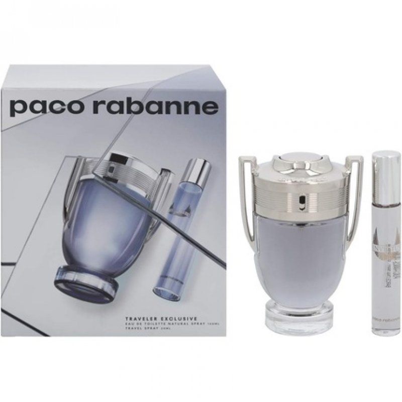 Paco Rabanne Invictus - Eau De Toilette 100ml 20ml Travel Set