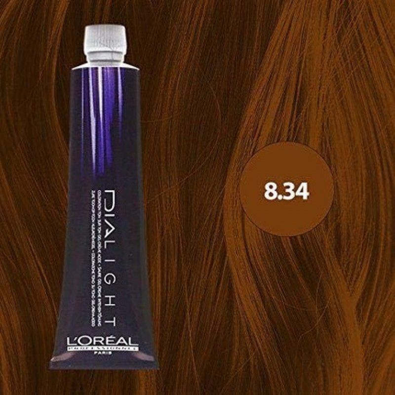 Loreal DIA LIGHT 8.34 Light Blonde Gold Copper 50ml