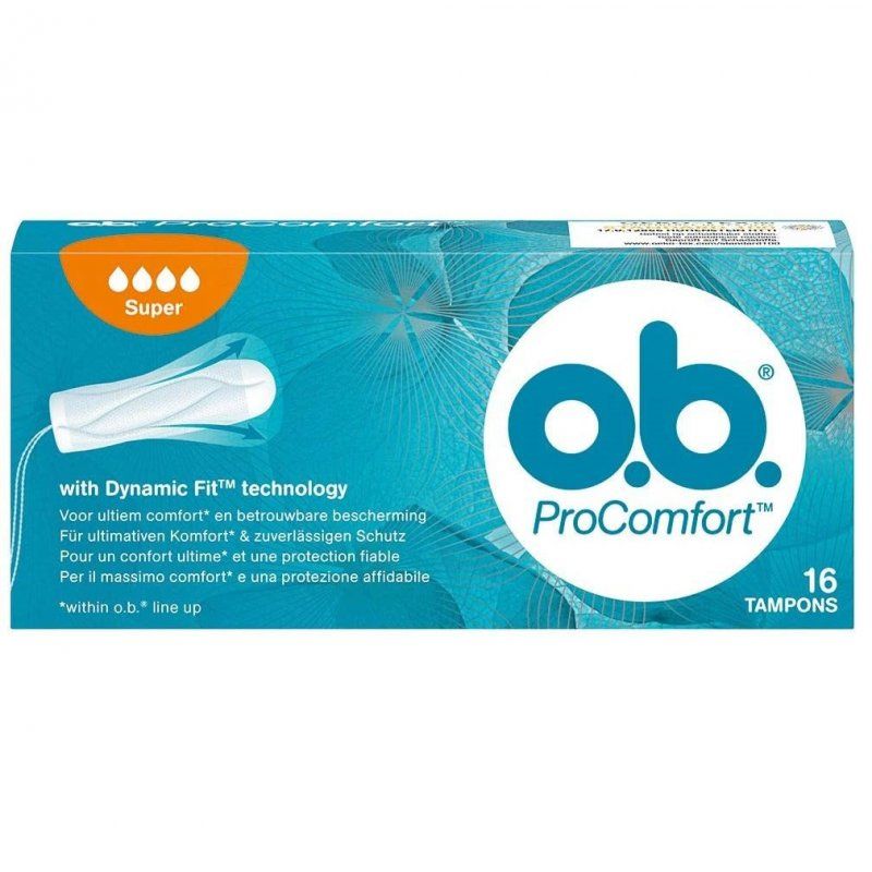 o.b. ProComfort Super Tampon 16 pièce(s)