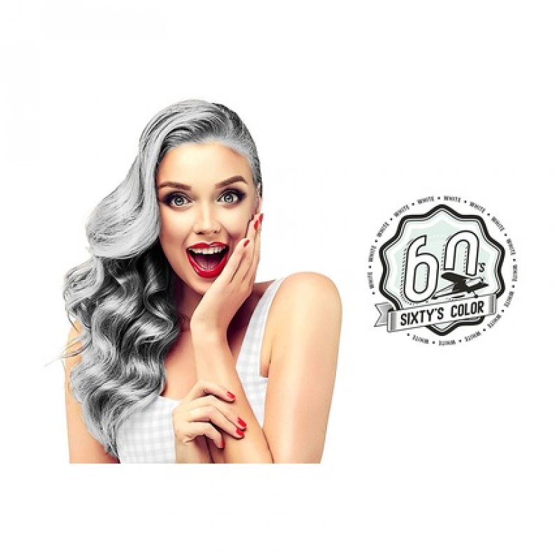 Hairgum White Sixty's Colour Cream 60ml - White