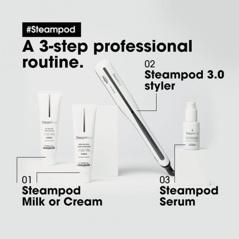 L'Oreal Professionnel Steampod Smoothing Milk Cream For Fine Hair 150ml