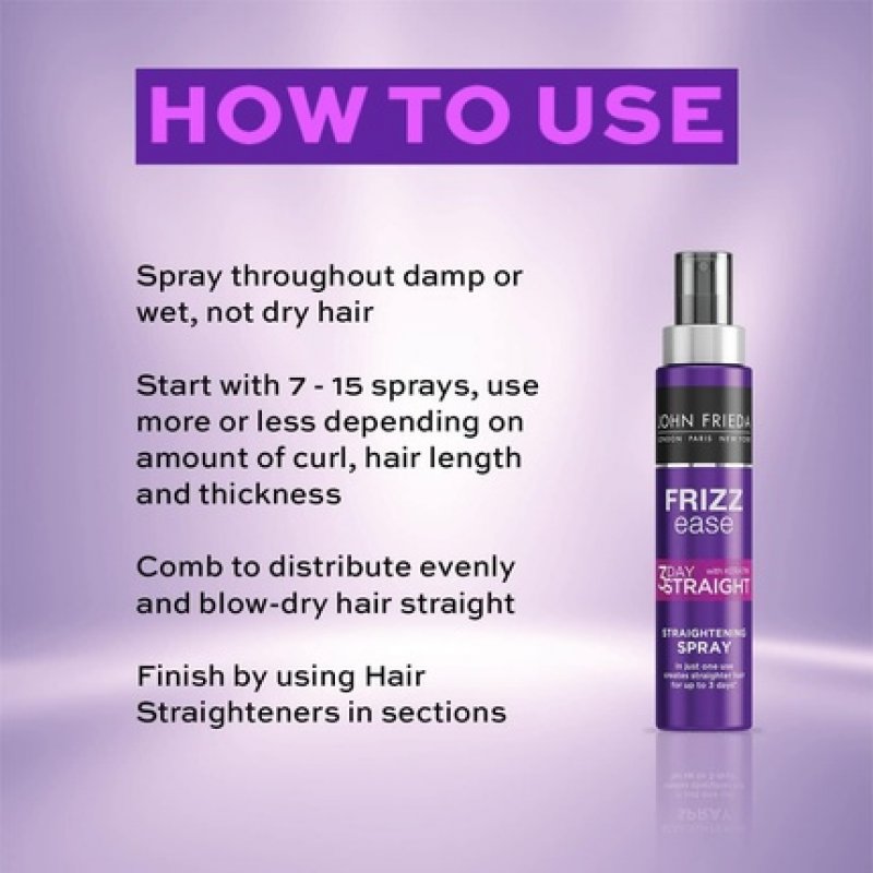 John Frieda Flawlessly Straight Spray 100ml