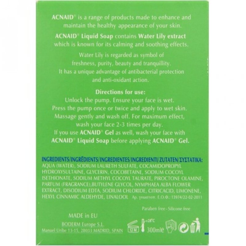 Acnaid 300ml Liquid Soap