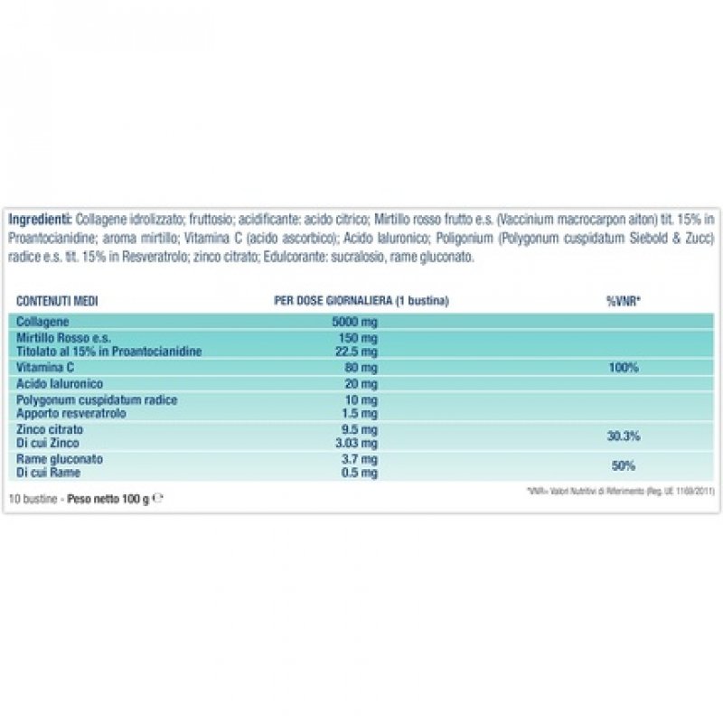 Linea Act Collagen Act Skin Wellness Supplement 10 Sachets