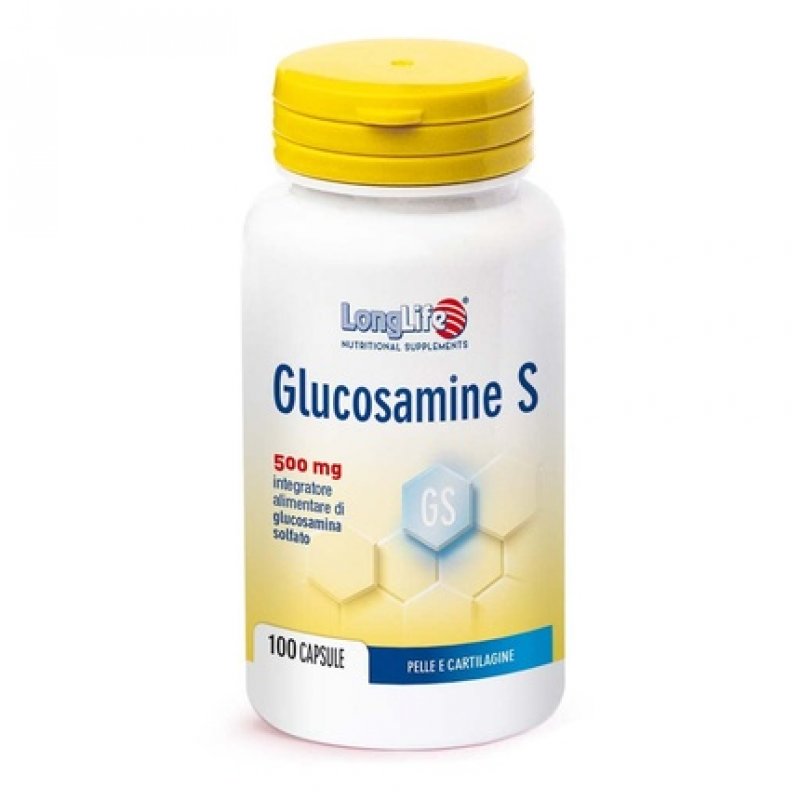 Glucosamine S LongLife 100 Vegetarian Capsules