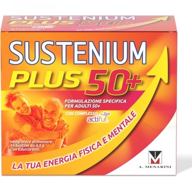 Sustenium Plus 50 Adult Energy Supplement with ACTIFUL Antioxidant Complex, Vitamins and Minerals for Your Physical