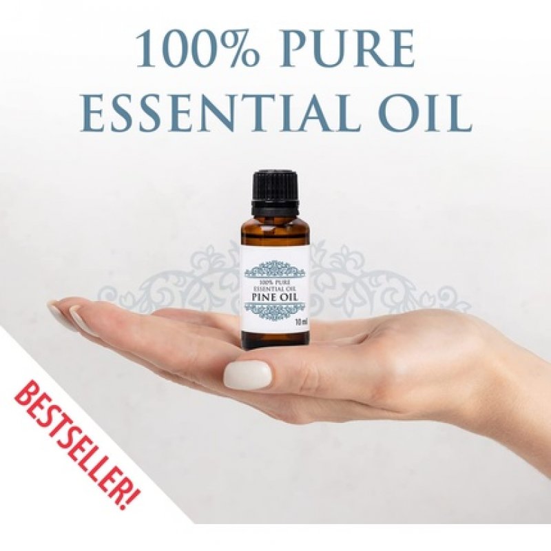 Optima Natura Pine Needle Essential Oil 100% Natural Ingredients for Aromatherapy and Christmas Scents 10ml