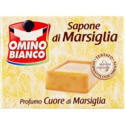 Man White Marseille Soap Scented with White Musk 250g - Assorted Fragrances