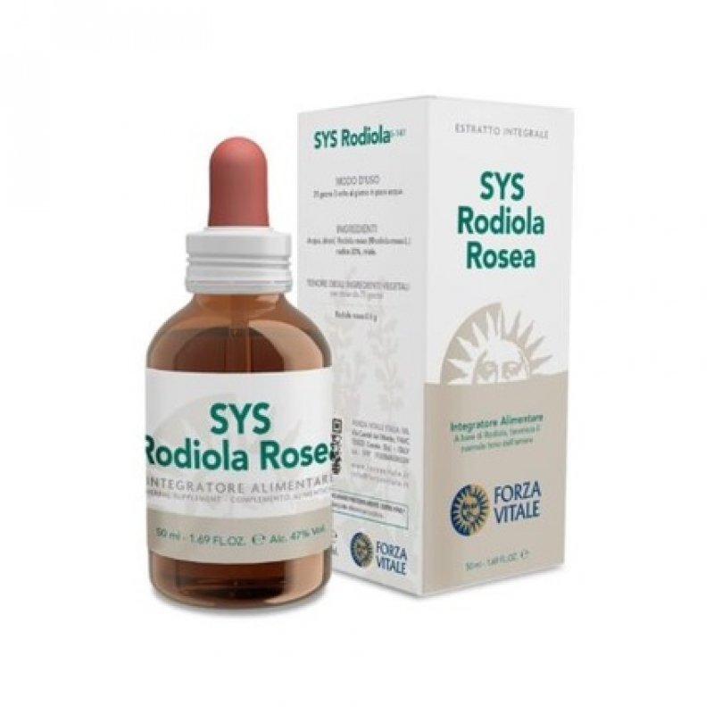 FORZA VITALE Sys Rodiola Rosea Mood and Sleep Supplement 50ml Drops