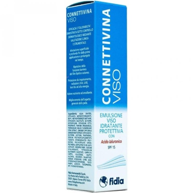 Fidia Connettivina Face Moisturizing Protective Emulsion 50ml