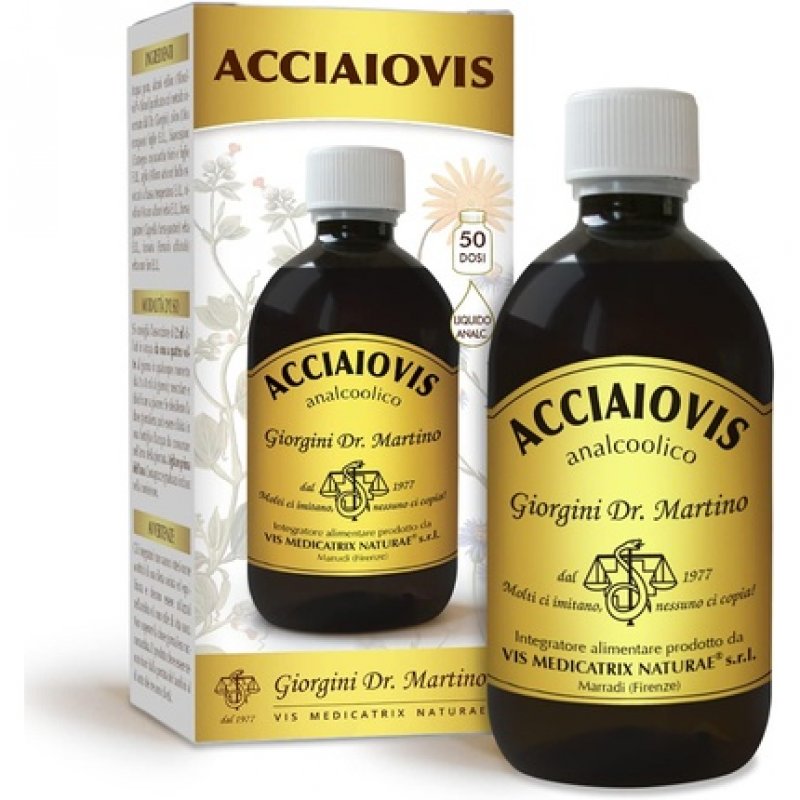 Dr. Giorgini Ser-Vis Acciaiovis Liquid Non-Alcoholic 500ml