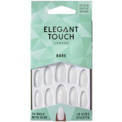 Elegant Touch Bare Nails Stiletto