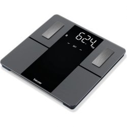 Beurer BF 500 Bluetooth Digital Body Scale with Body Fat and Muscle Analysis - Extra Large Display