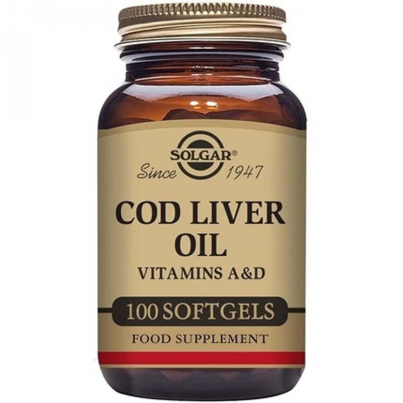 Solgar Cod Liver Oil Softgels 100 Pack