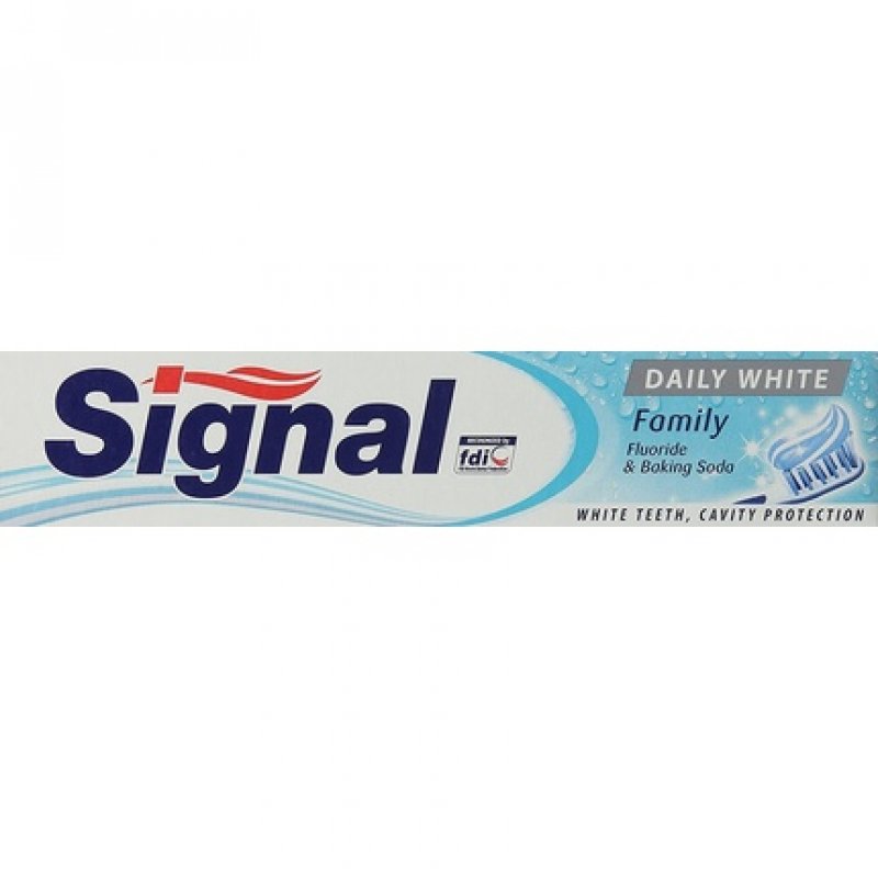 Signal Daily White Family Toothpaste 75ml 2.53 fl oz