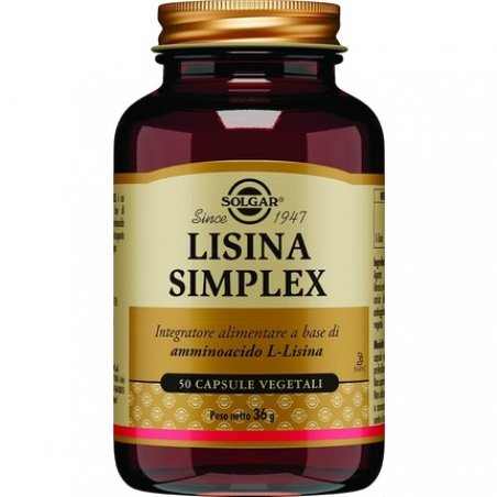 Solgar Lysine Simplex Capsule